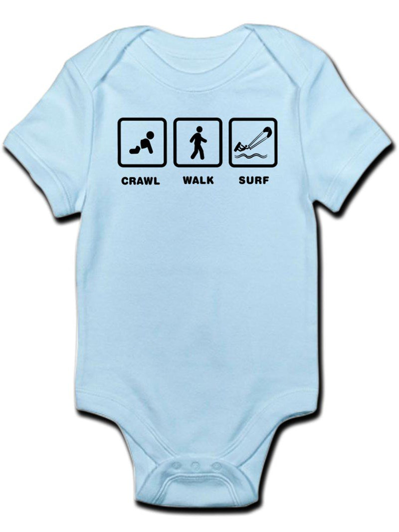 Cafepress - Kitesurfing Infant Bodysuit - Baby Light Bodysuit