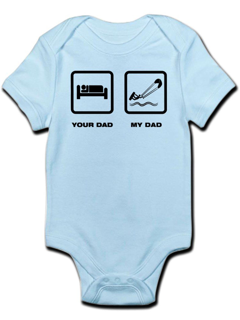 Cafepress - Kitesurfing Infant Bodysuit - Baby Light Bodysuit