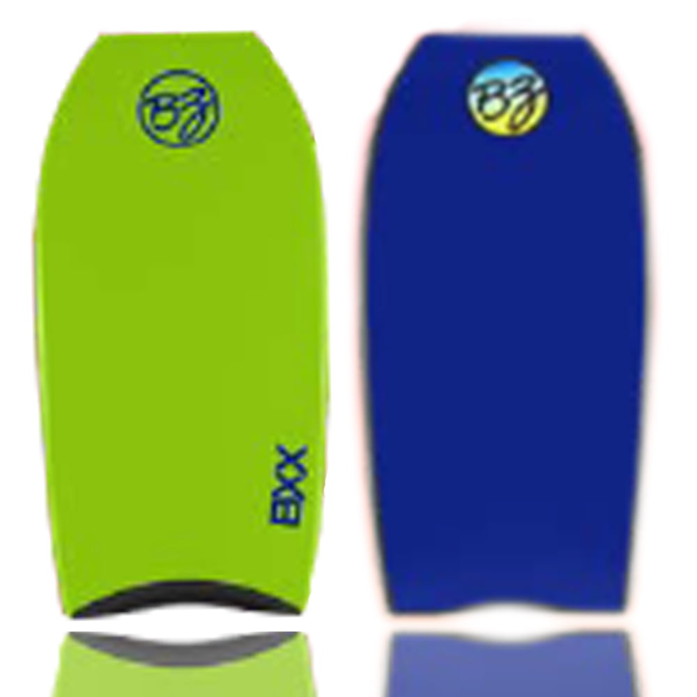 BZ Pro Boards B20 41' Bodyboard - Lime Green / Black / Blue