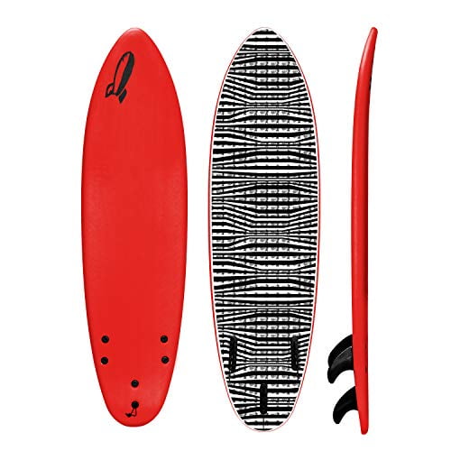 Rock It 6' Baby Jess Surfboard (red)