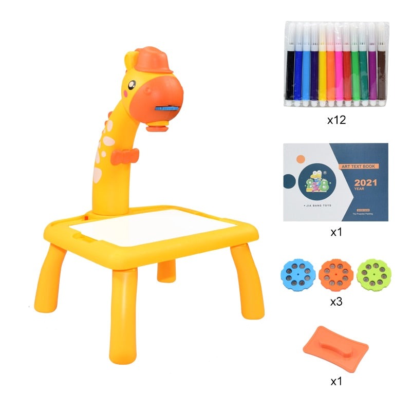 Children LED Projection Learning Drawing Board - JCEE Shop