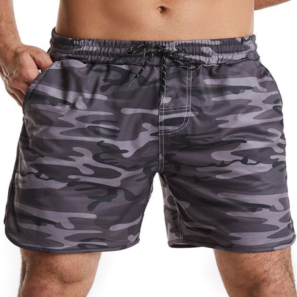 Avamo Quick Dry Swim Trunks with Drawstring for Men Summer Swimwear Beachwear Bathing Suit
