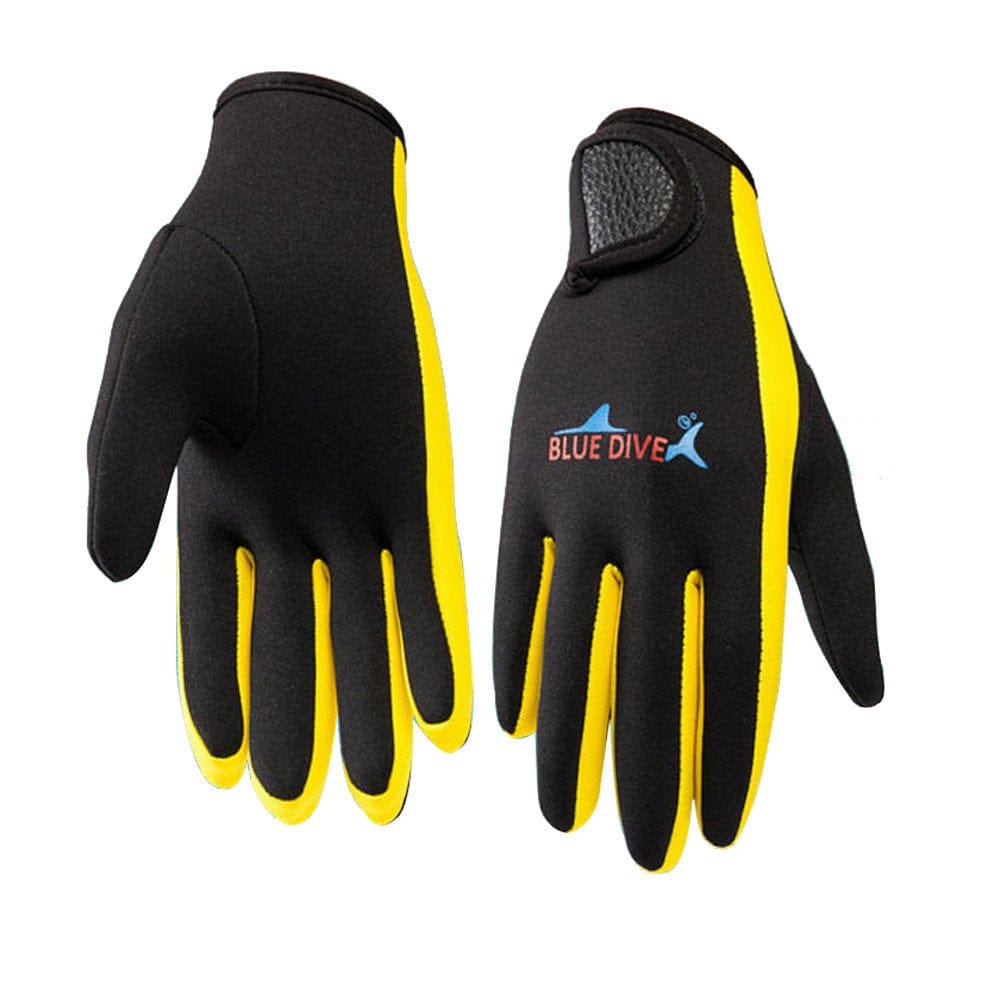 Bzoosio 1.5Mm Neoprene Gloves Diving Surfing Spearfishing Snorkeling Warm Gloves Fashion
