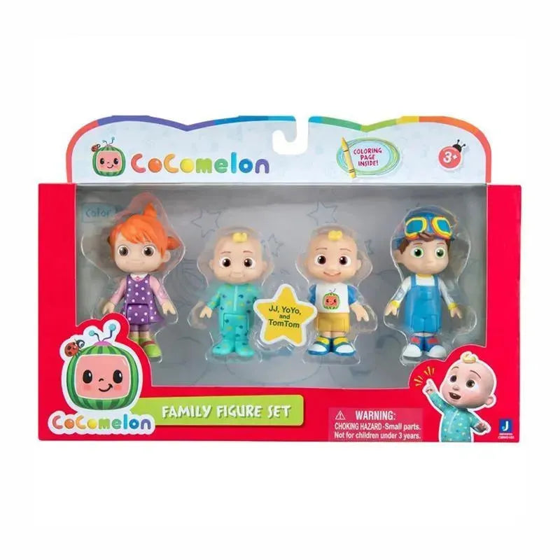 Cocomelon 4 Figure Family Pack Set