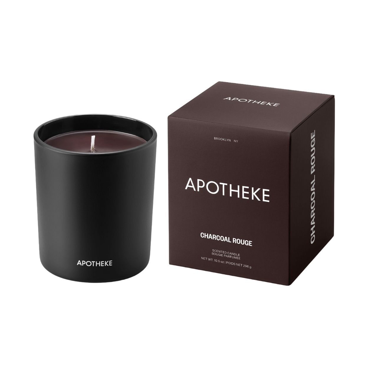 Apotheke Charcoal Rouge Classic Scented Candle main image.