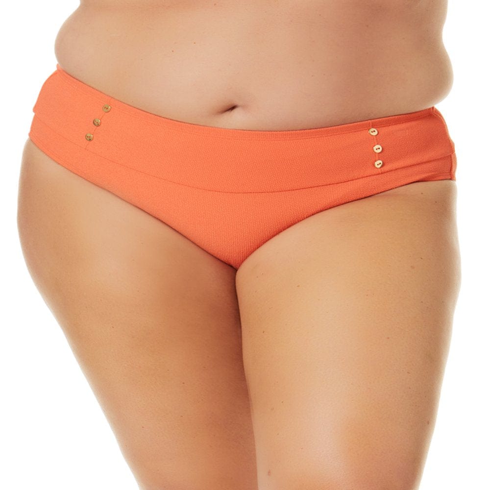 Time and Tru Women'S and Women'S plus Mid Rise Swim Bottom