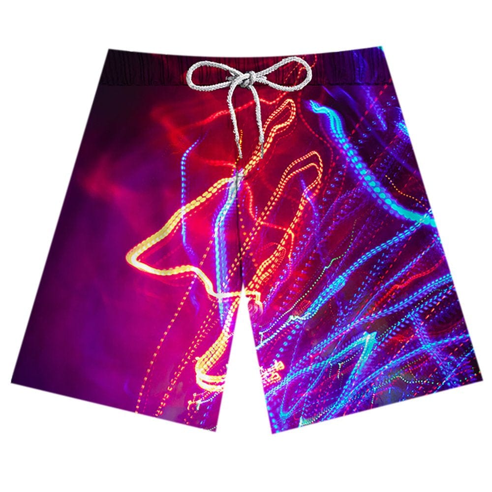 Tuscom Men'S Swim Trunks Quick Dry Beach Swimming Board Shorts Mens Swimwear with Mesh Lining