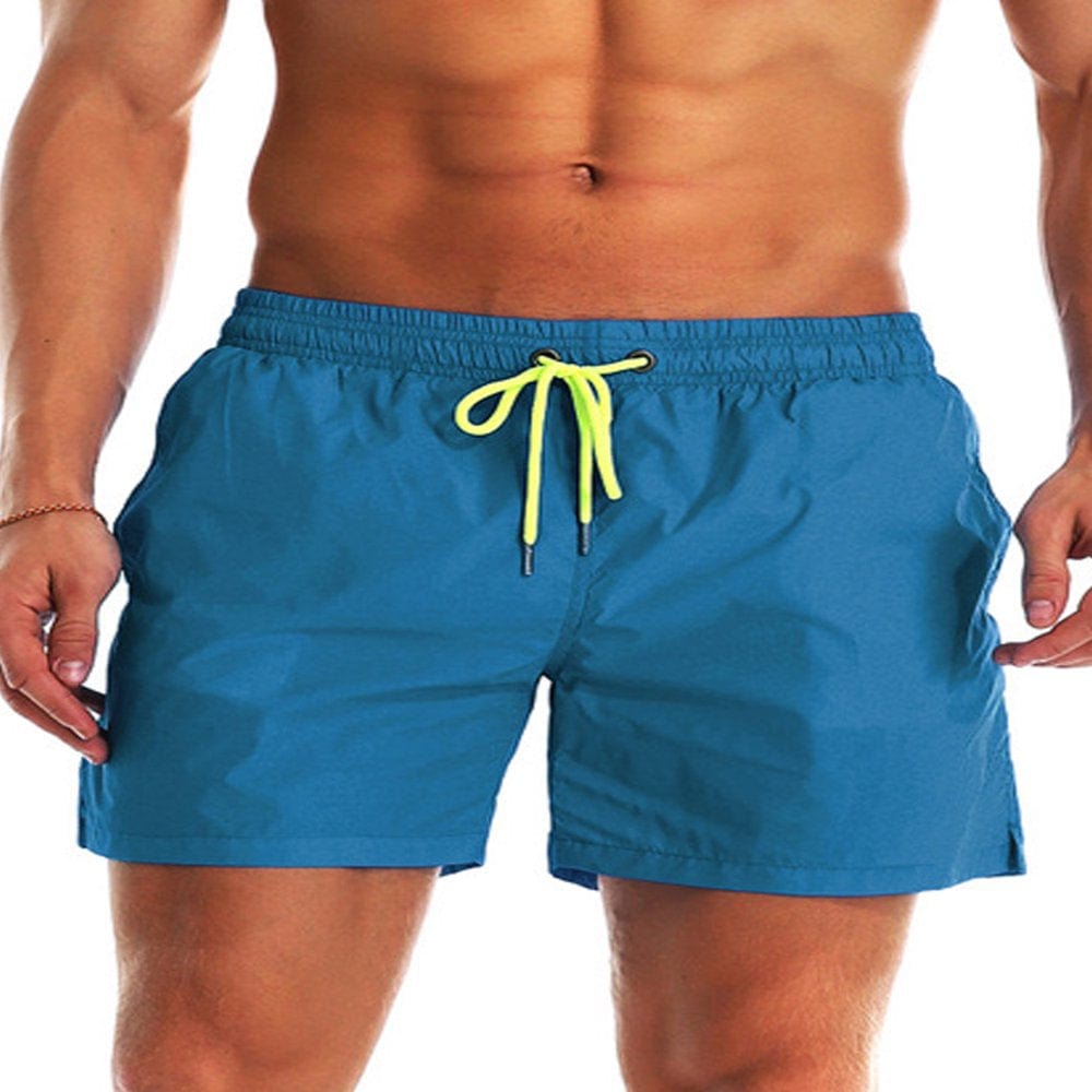 UKAP Men Quick Dry Bathing Suit Swim Shorts Bottom Trunks Board Shorts Summer Swimwear Swimsuit Beachwear Casual Surfing Swimming plus Size