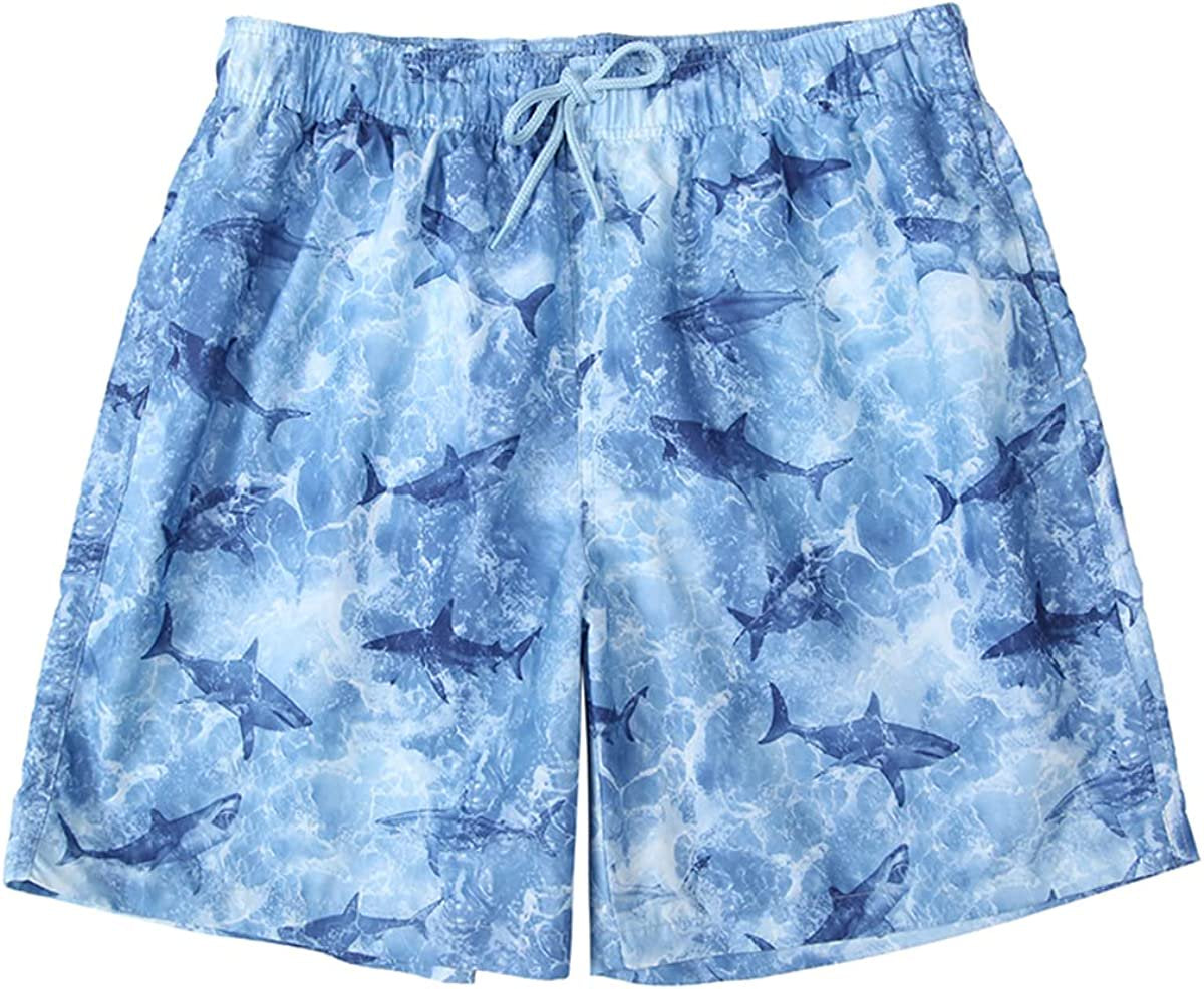 Rokka&Rolla Men'S Swim Trunks Mesh Lined Beach Shorts, up to Size 2XL