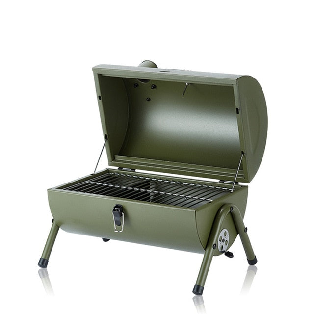 Portable Outdoor BBQ Grill Patio Camping Picnic Barbecue Stove Suitable For 3-5 People - Blue Force Sports