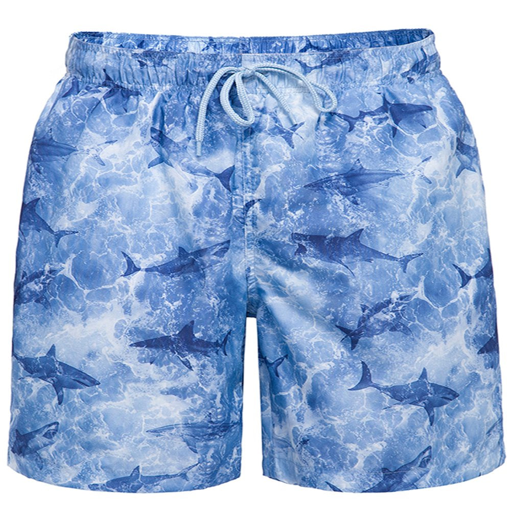 Rokka&Rolla Men'S Swim Trunks Mesh Lined Beach Shorts, up to Size 2XL