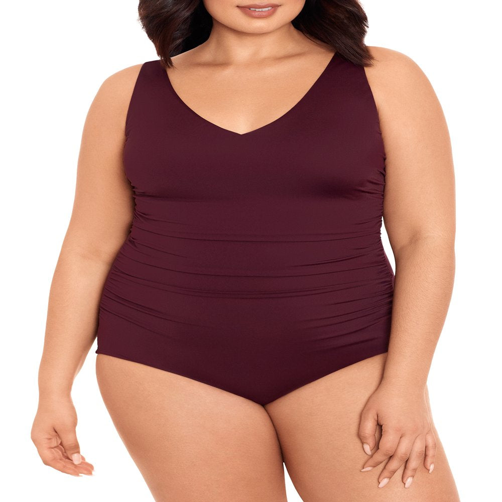 Embrace Your Curves Women'S and Women'S plus Georgia Swim 1PC