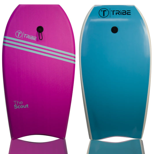 The Scout Bodyboard 42' by Tribe Boards - Pink / Turquoise / Blue