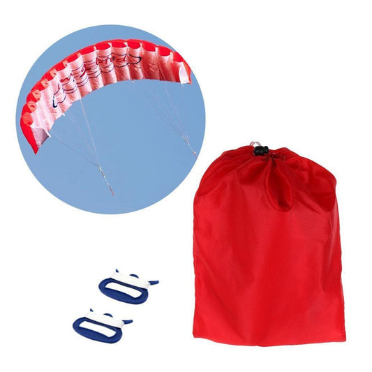 Top Deals 1.4M Dual Line Kitesurfing Stunt Parachute Soft Parafoil Surfing Kite Sport Kite Huge Large Outdoor Activity Beach Flying Kite