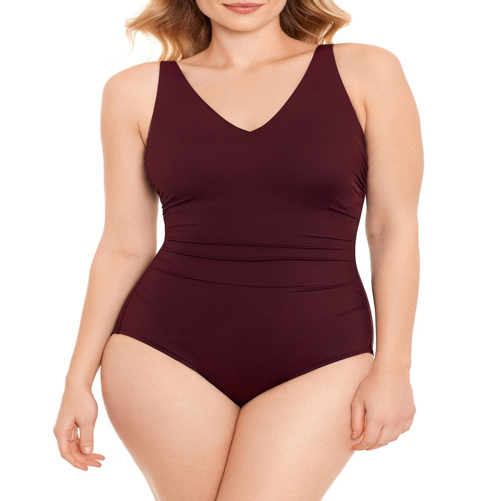 Embrace Your Curves Women'S and Women'S plus Georgia Swim 1PC