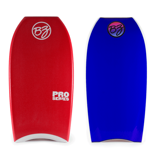 BZ Pro B20 42 Bodyboard - Red / White / Electric Blue