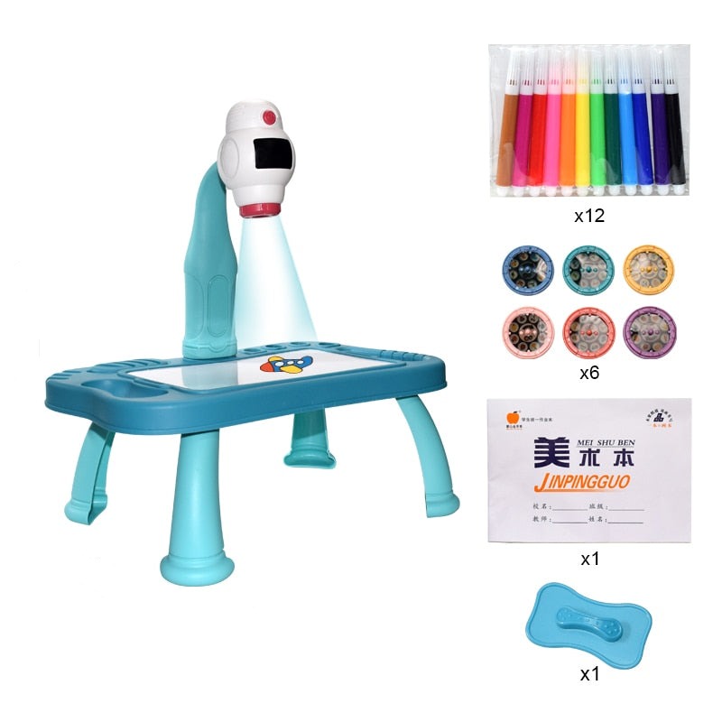 Children LED Projection Learning Drawing Board - JCEE Shop