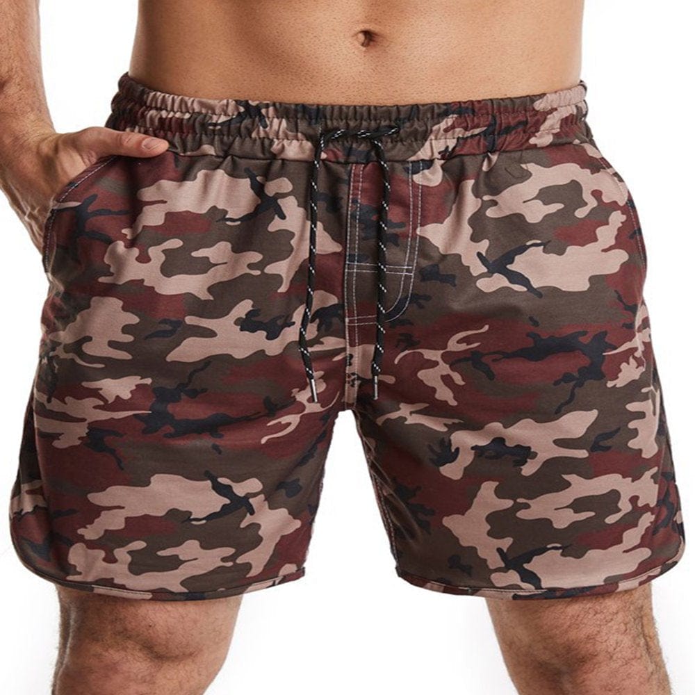 Avamo Quick Dry Swim Trunks with Drawstring for Men Summer Swimwear Beachwear Bathing Suit