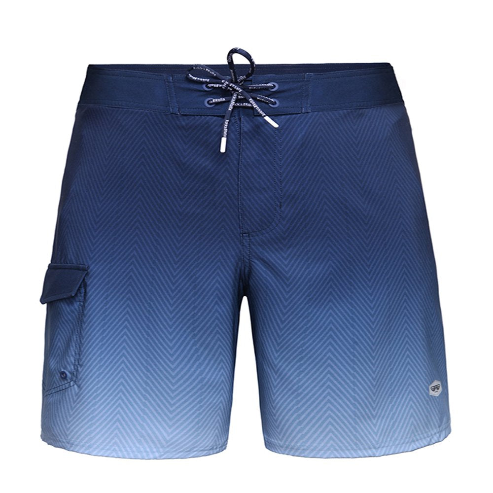 Rokka&Rolla Men'S 9" NO Mesh Liner Board Shorts Quick Dry Swim Trunks, up to Size 2XL