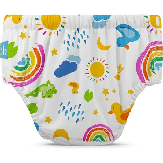 Charlie Banana - Reusable Swim Diaper Snaps Hello Sunshine