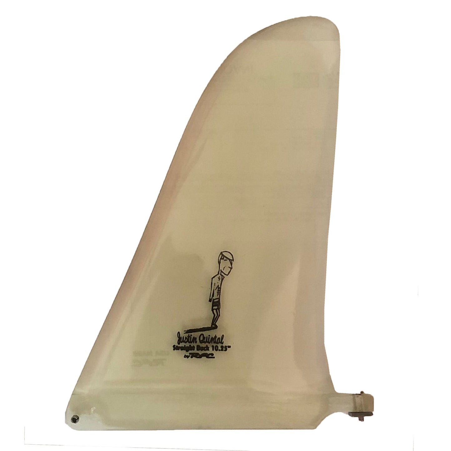 Rainbow Fin Company Justin Quintal Straight Back 10.25" Longboard Fin