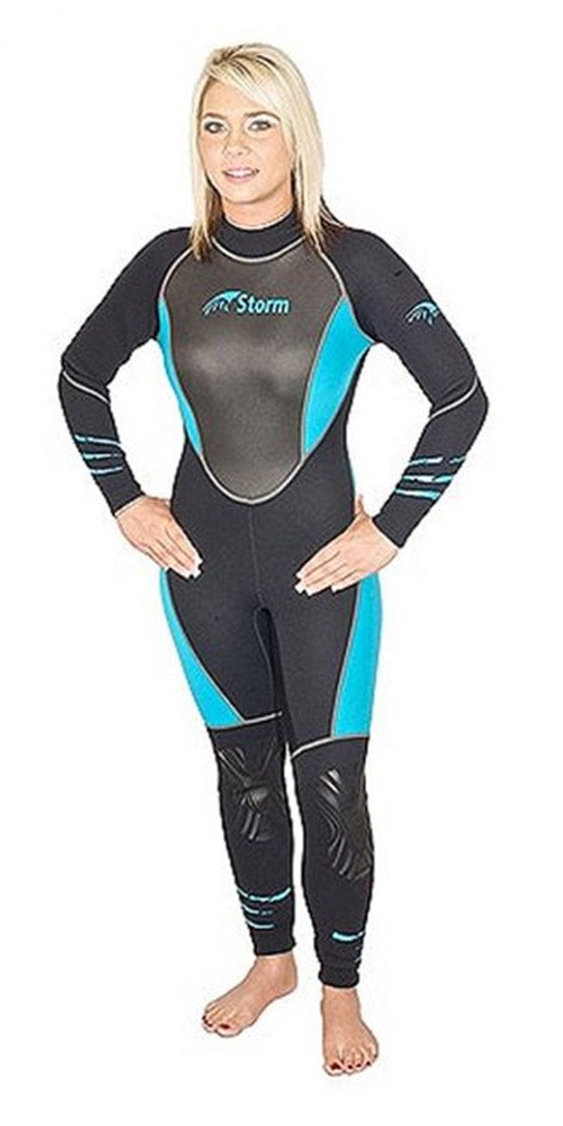 Storm 3/2Mm Women'S Fullsuit Snorkel/Scuba/Water Sports Diving Wetsuit- Size 8