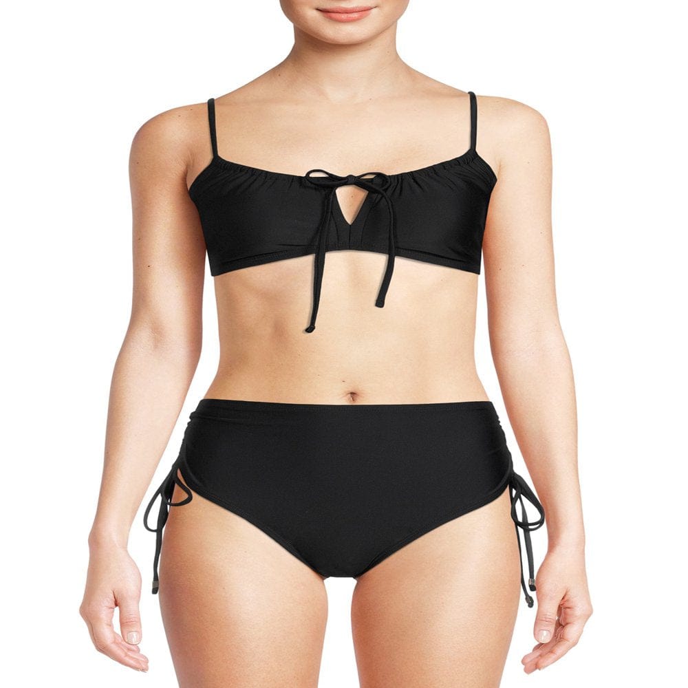 Time and Tru Women'S and Women'S plus Size Keyhole Bikini Top