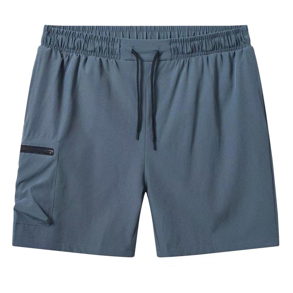 Yukaichen Men'S Swim Shorts Quick Dry Beach Shorts with Zip Pockets and Mesh Lining Army Green 30
